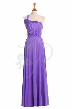 1 Convertable Bridesmaid Dress, Multiway Wrap Dress, Purple Infinity Dress, Convertible Wrap Bridesmaid Dress
